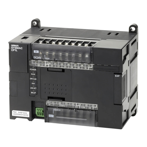 Omron CP1L-EL20DR-D User manual