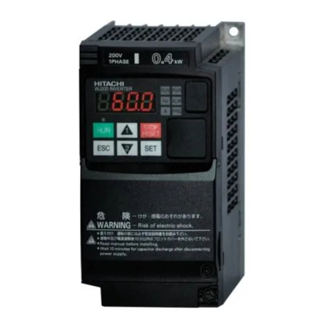 Hitachi WJ200-001SF manual