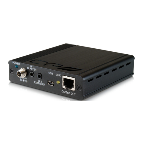 CYP PU-507TX-1H User manual