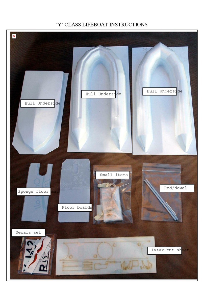Speedline Models Y Class RIB instructions