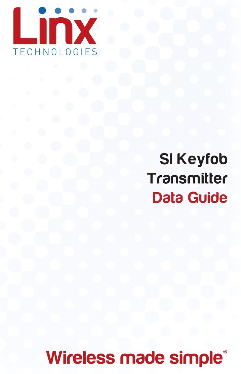 Linx SI Keyfob Instruction Manual Linx SI Keyfob Instruction Manual
