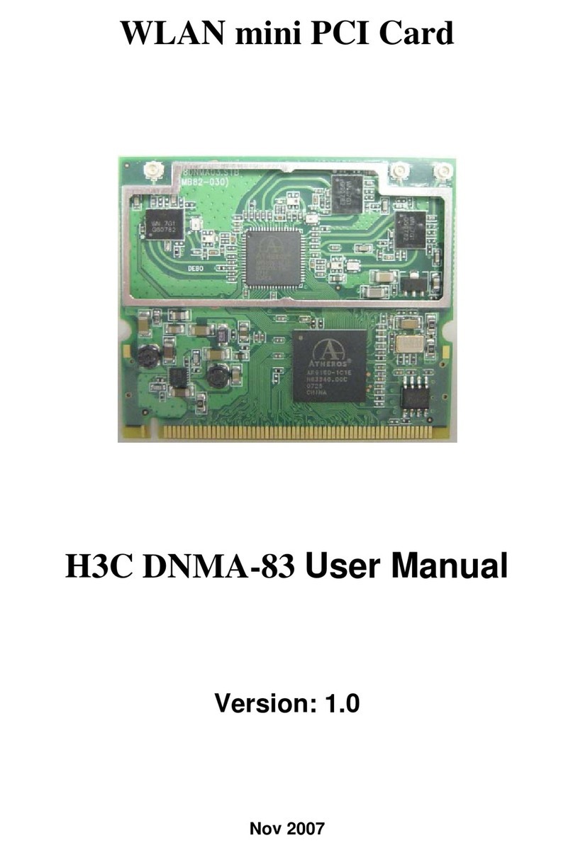 H3C DNMA-83 User manual