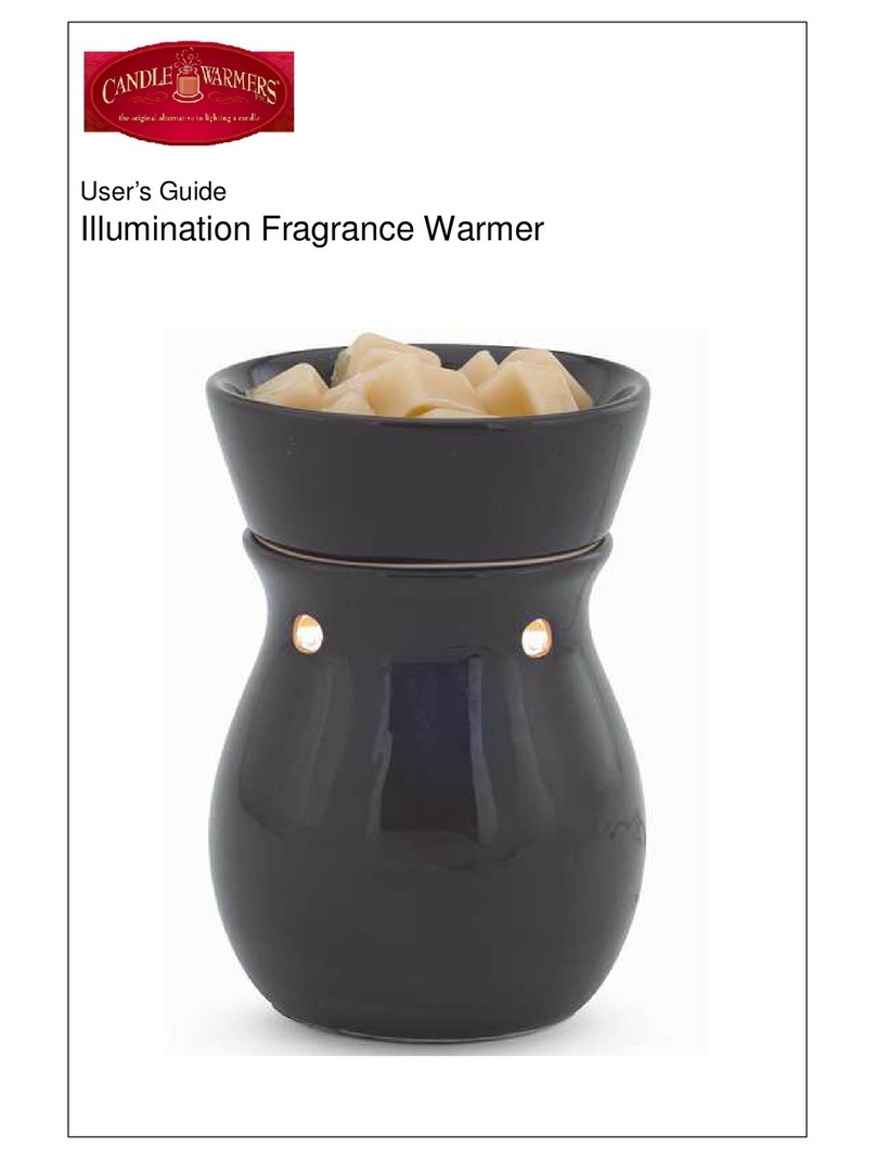 Candle Warmers Illumination Fragrance Warmer user guide