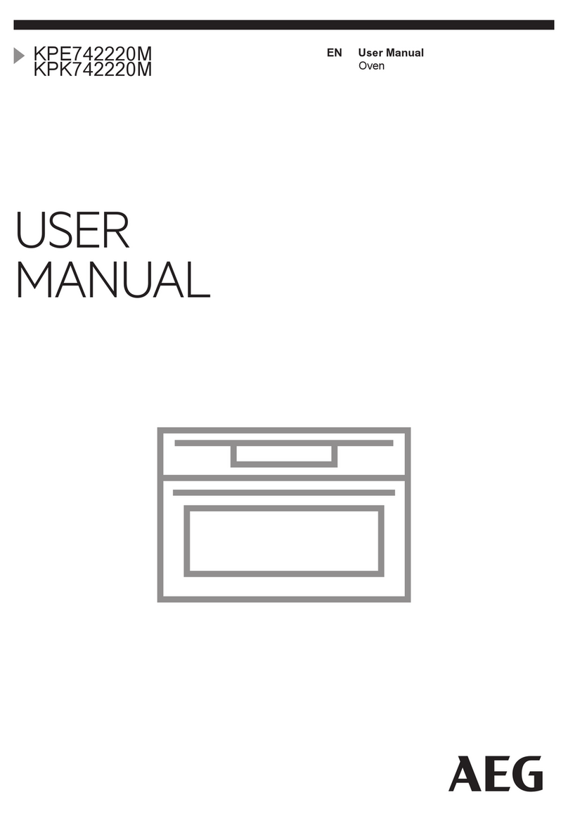 AEG KPE742220M User manual