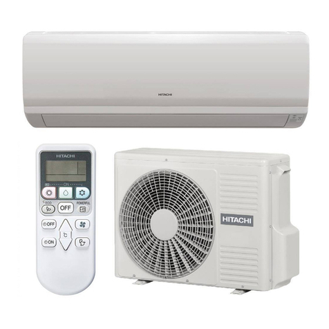 Hitachi RAC-18WEC User manual