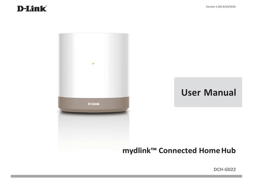 D-Link mydlink DCH-G022 User manual D-Link mydlink DCH-G022 User manual