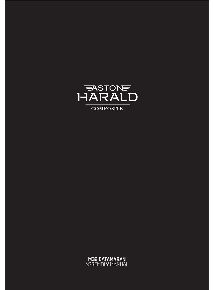 ASTON HARALD M32 CATAMARAN Assembly manual