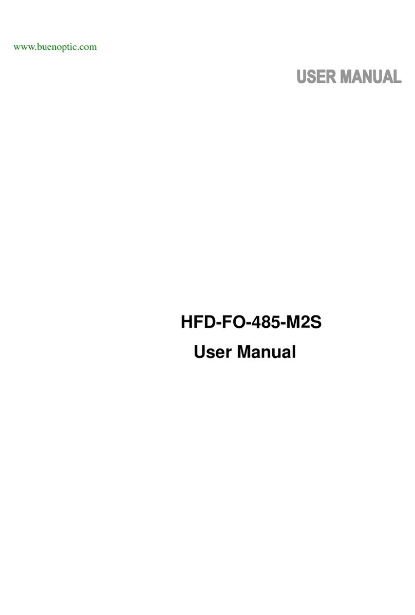 Buenoptic HFD-FO-485-M2S User manual