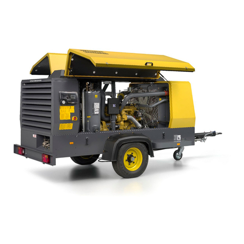 Atlas Copco XAMS 407 CD User manual