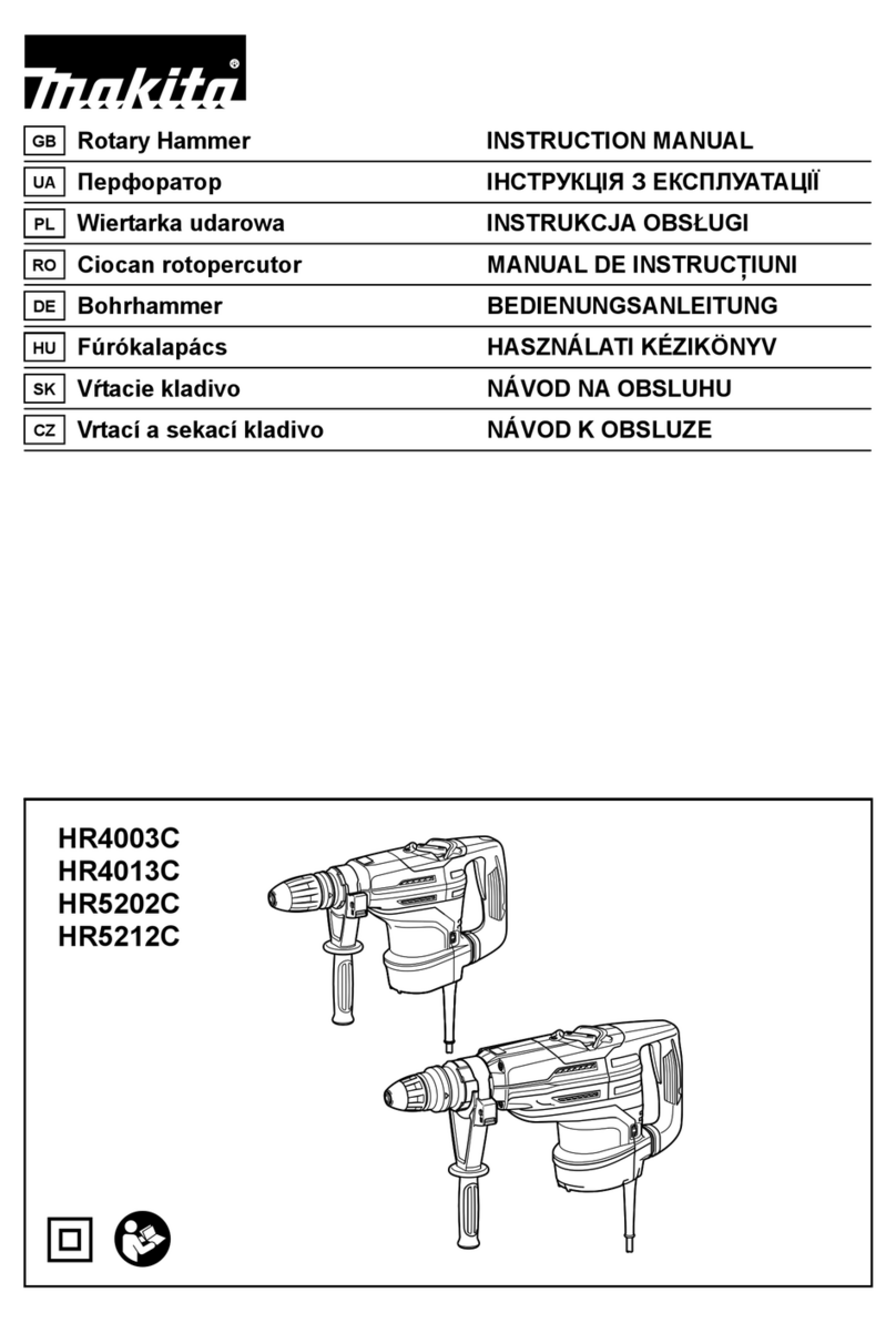 Makita HR4003C instruction manual