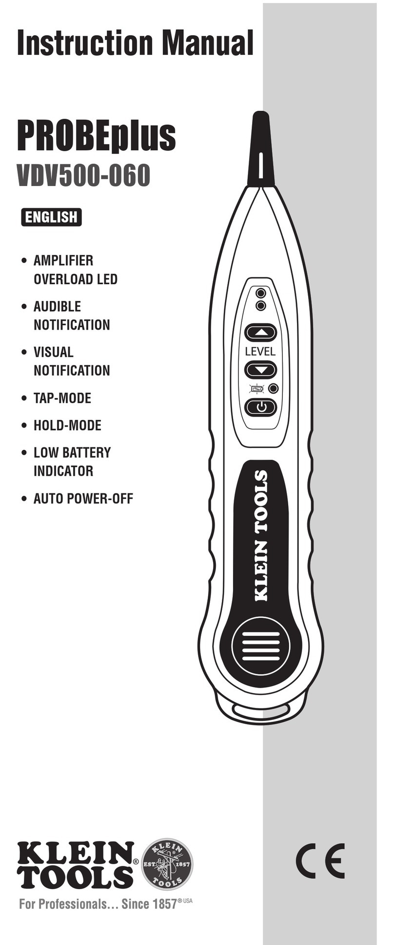 Klein Tools PROBEplus User manual