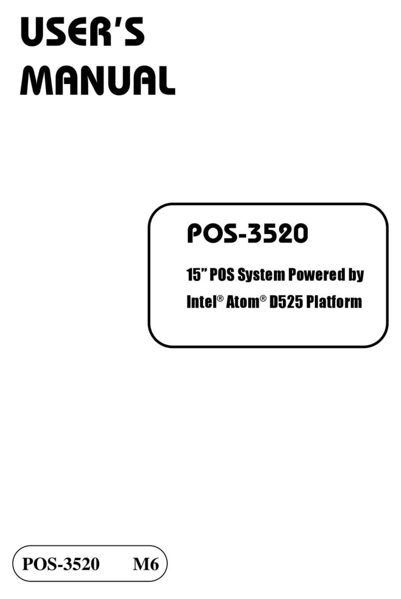 protech POS-3520 User manual