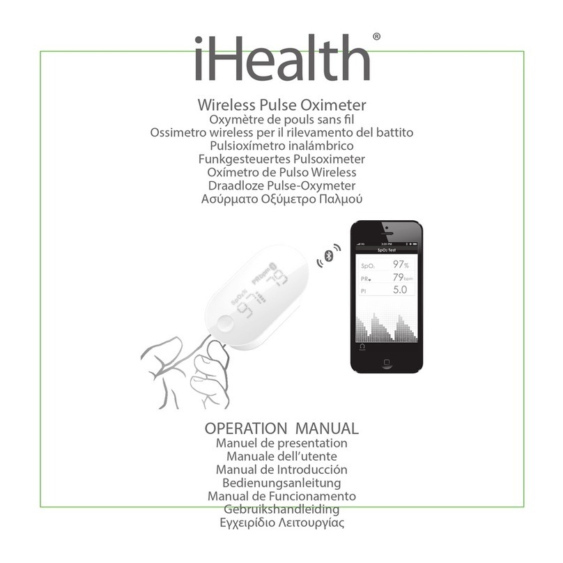 iHealth PO3M Operation manual