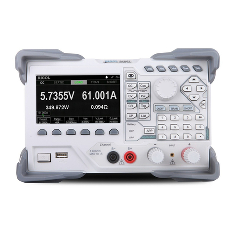 Rigol DL3021 User manual