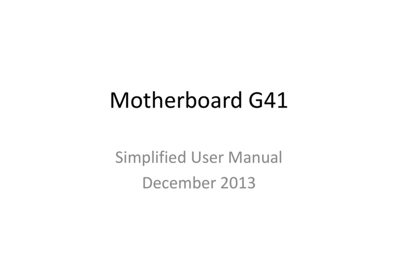 Intel G41 Express Chipset User manual