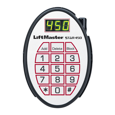 Chamberlain Liftmaster STAR 450-315 manual
