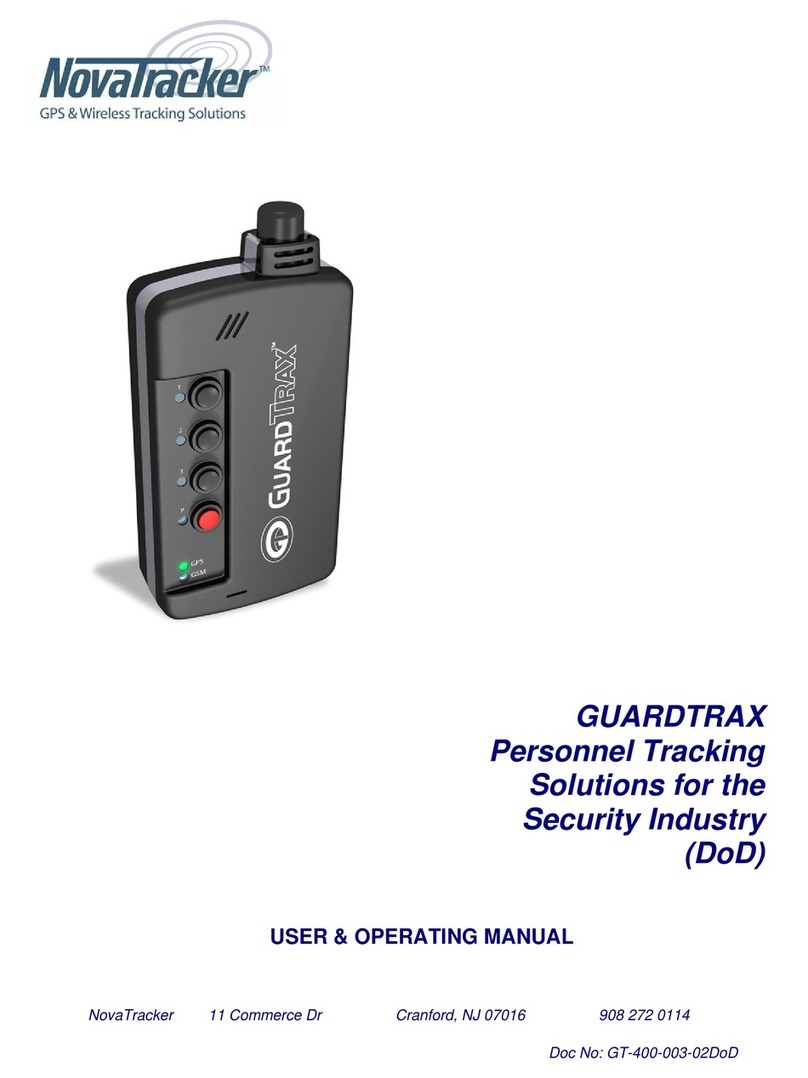 NovaTracker GUARDTRAX user manual