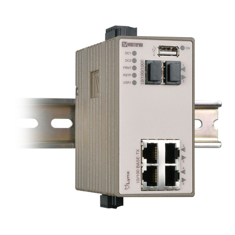 Westermo Lynx L106-F2G User manual Westermo Lynx L106-F2G User manual