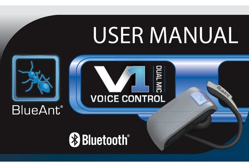 Blueant V1 User manual