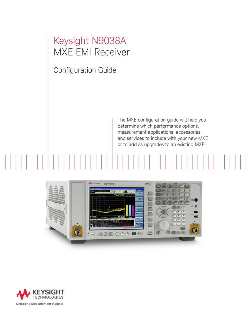 Keysight N9038A-503 Configuration guide