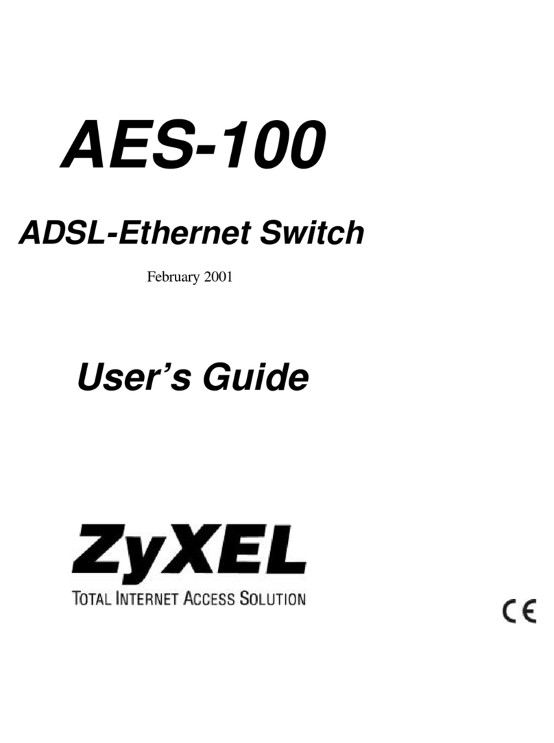 ZyXEL Communications AES-100 User manual