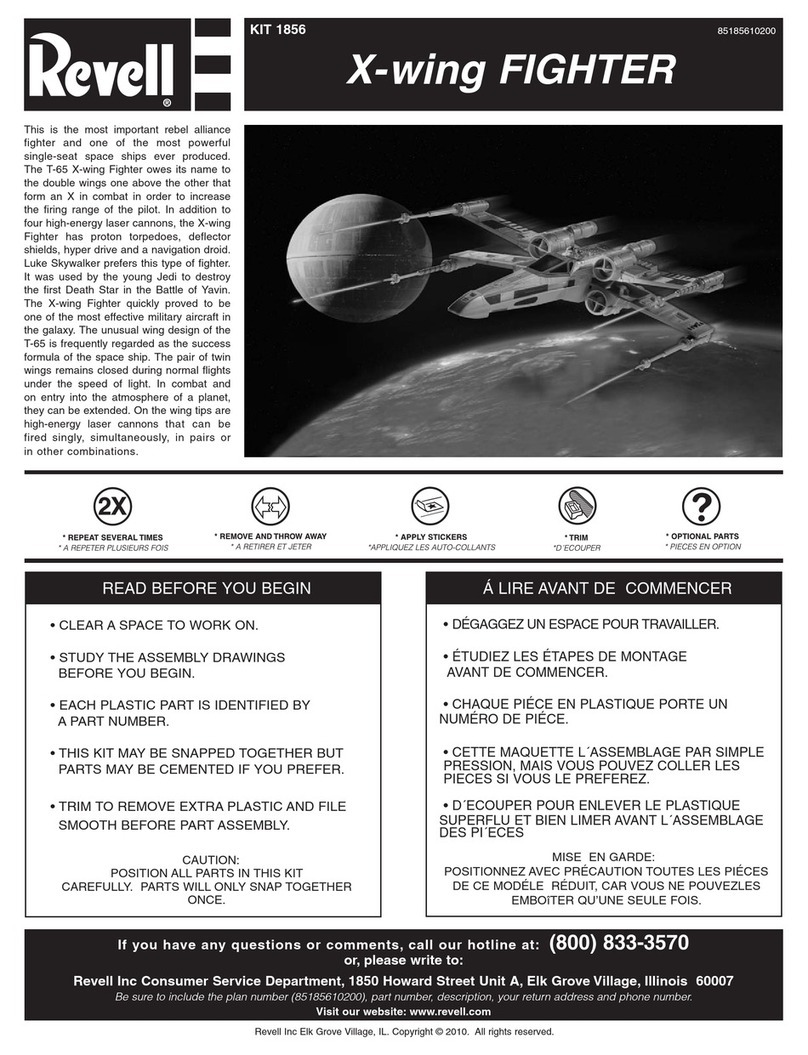 REVELL 1856 User manual