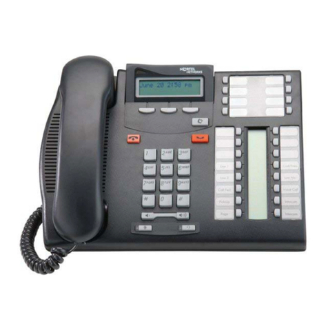 Nortel T Series Instruction Manual Nortel T Series Instruction Manual