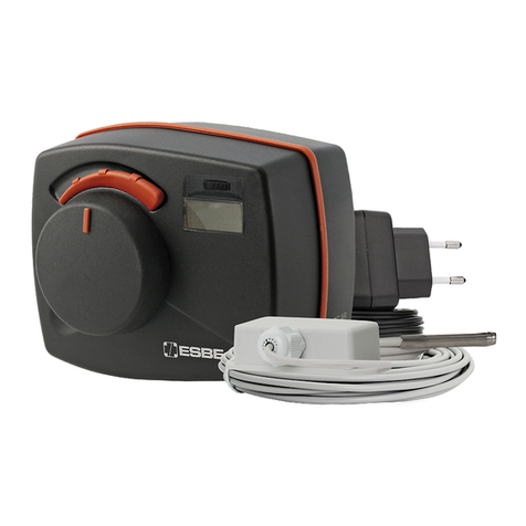 ESBE CRA110 series User manual