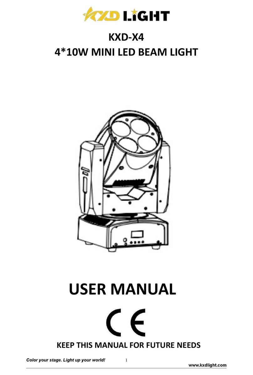 KXD LIGHT KXD-X4 user manual