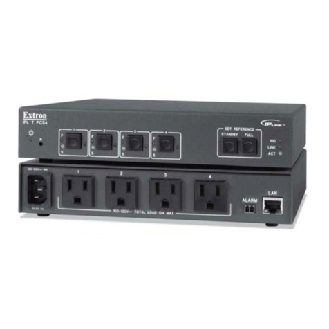 Extron electronics Ethernet Control Interface IPL T PCS4 User manual