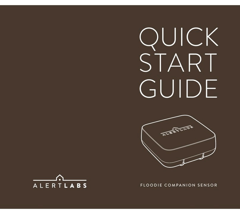 AlertLabs Floodie companion sensor quick start guide AlertLabs Floodie companion sensor quick start guide