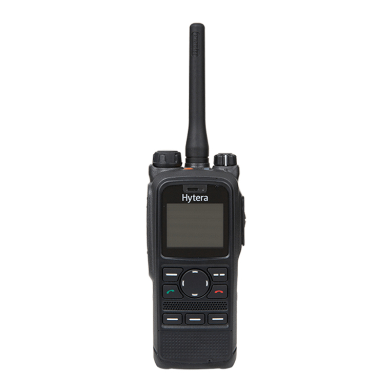 Hytera PT560H F5 TETRA manual