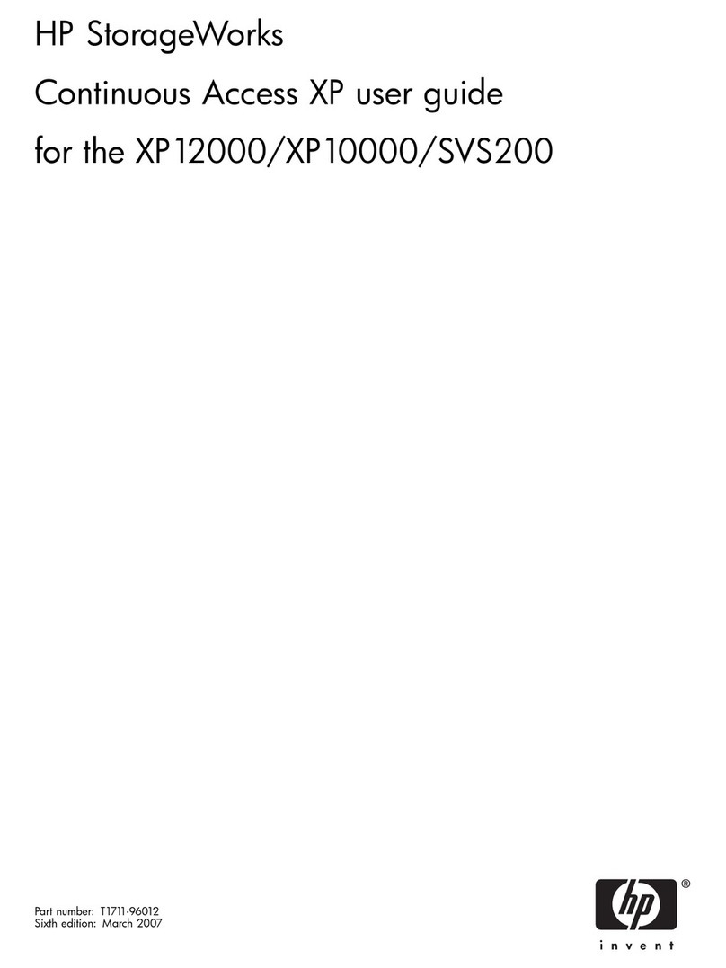 HP StorageWorks XP12000 User manual
