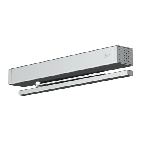 Dorma CD 80 installation instructions Dorma CD 80 installation instructions