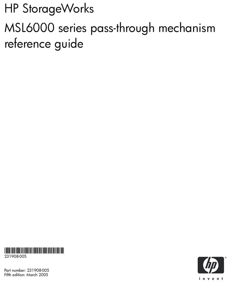 HP StorageWorks MSL6000 series User manual