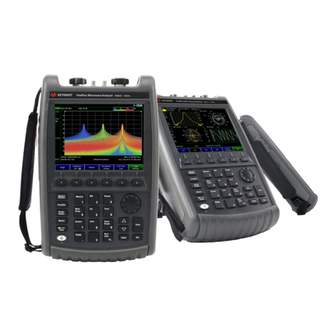 Keysight Technologies FieldFox N9913A Configuration guide