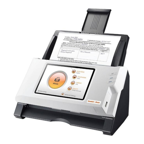 Ambir nscan 915i User manual