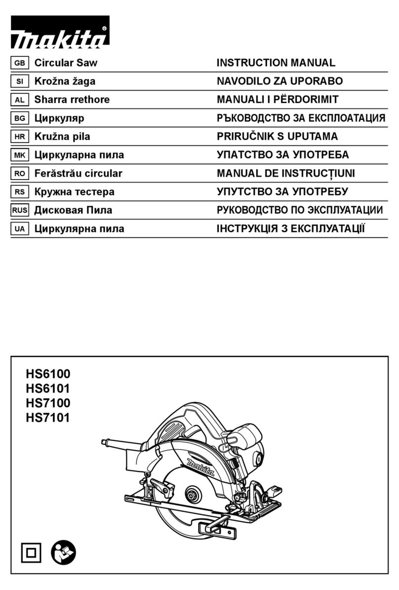 Makita HS6101 User manual Makita HS6101 User manual