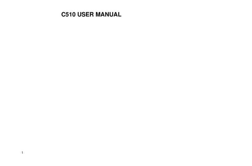 Pantech C510 User manual Pantech C510 User manual