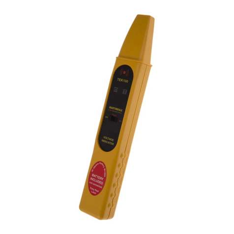 MARTINDALE TEK100 instruction manual