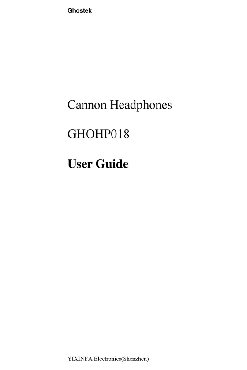 Cannon GHOHP018 user guide