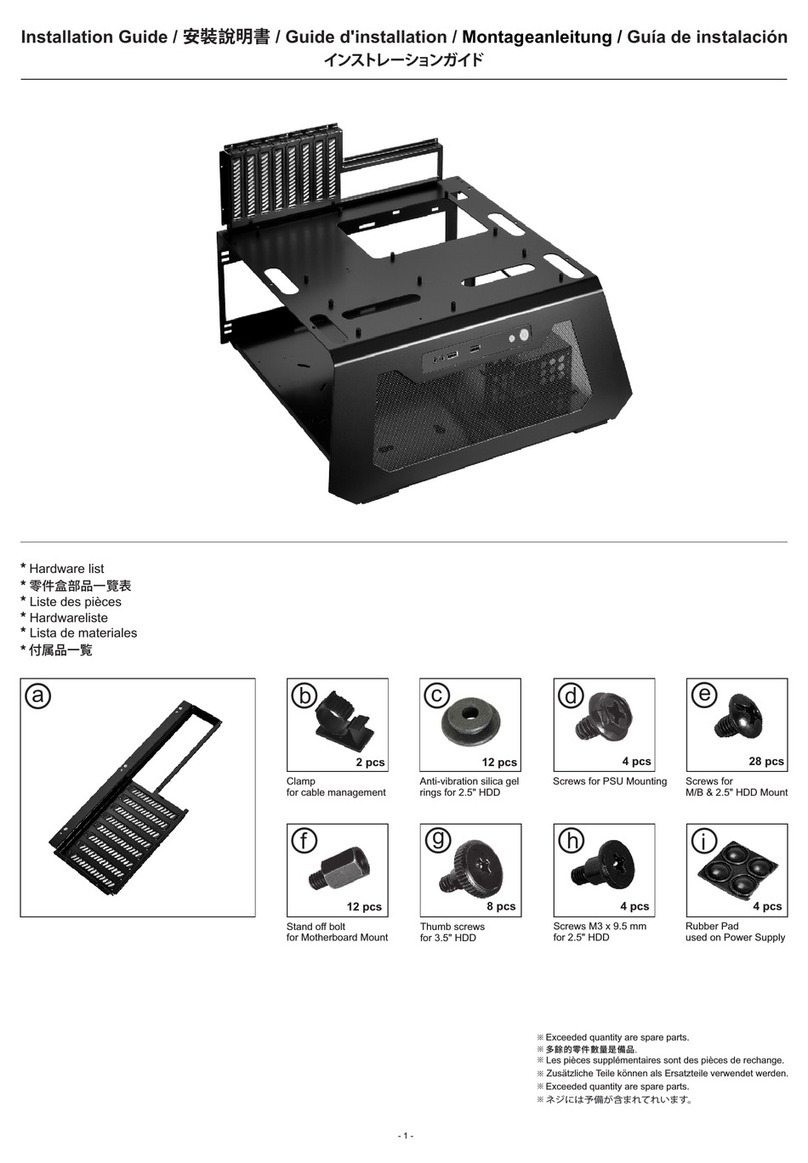 Lian-Li T70-1 X User manual