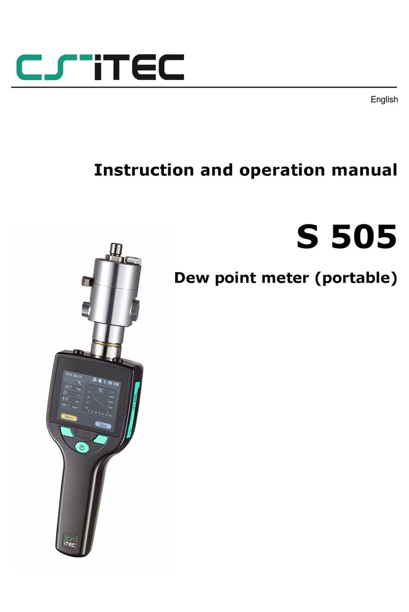CS-iTEC S 505 Instruction and operation manual CS-iTEC S 505 Instruction and operation manual