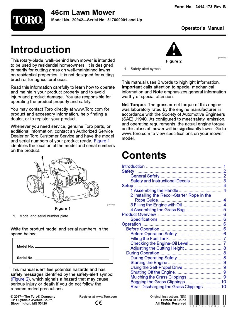 Toro 20942 Operator's manual