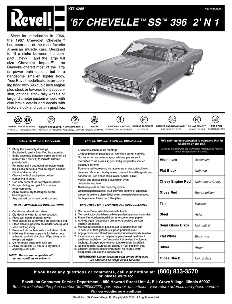 REVELL 4285 manual