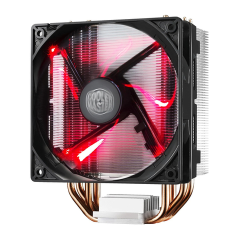 Cooler Master HYPER 212 LED TURBO user manual Cooler Master HYPER 212 LED TURBO user manual