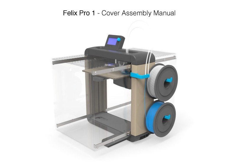 FELIXprinters Felix Pro 1 Cover assembly manual
