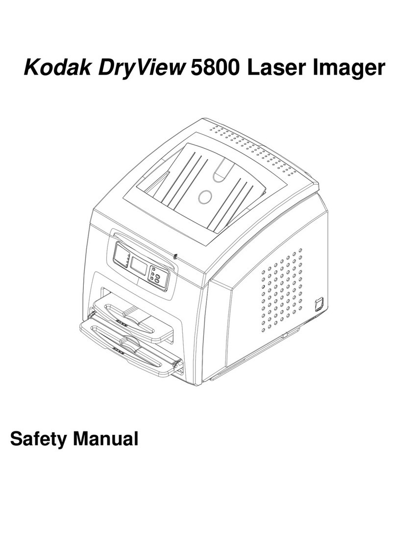 Kodak Dryview 5800 Safety manual