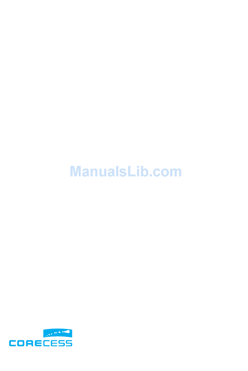 Corecess 3213 user manual