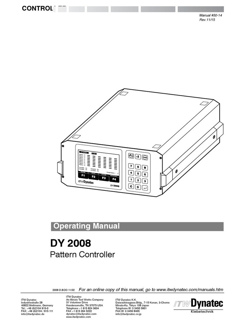 ITW Dynatec DY 2008 User manual